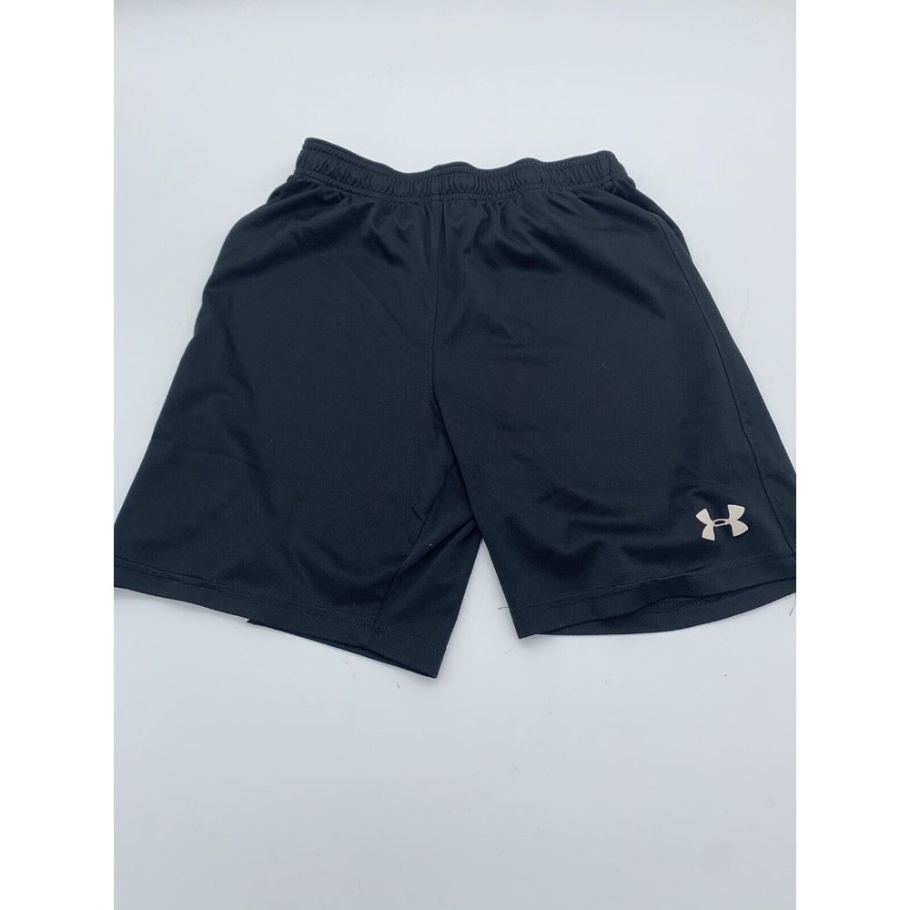 NEW Youth Under Armour Gym Loose Athletic Graphic Logo Shorts Lg
